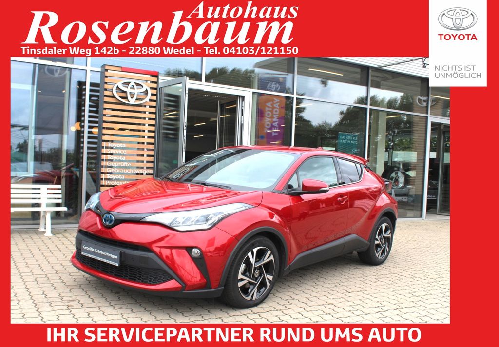 Bild des Angebotes Toyota C-HR Hybrid Team D*LED*PDC*KAMERA*SHZ*NAVI*1HAND