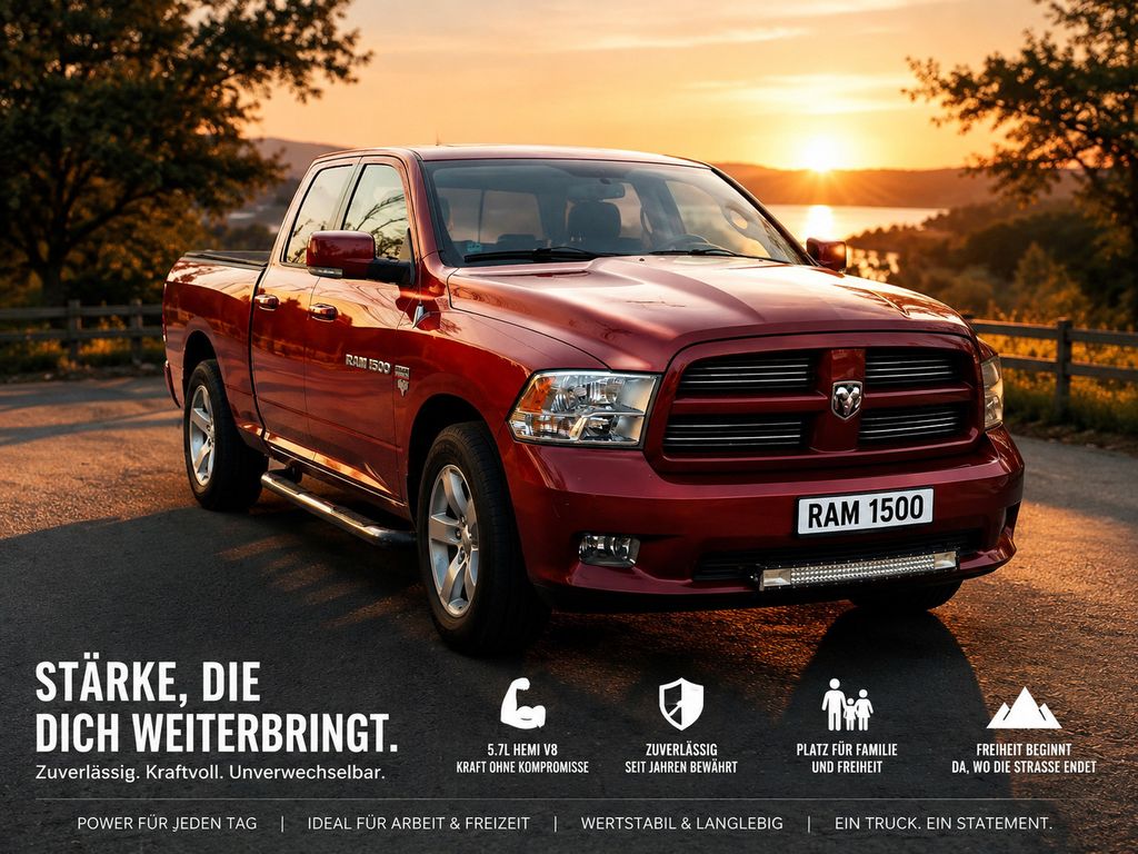 Bild des Angebotes Dodge RAM 1500 4x4 / LPG / LKW / kein HEMI Tick !!!