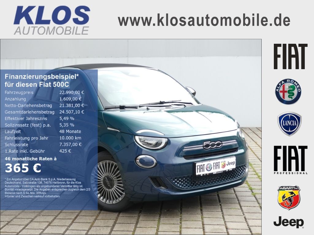 Bild des Angebotes Fiat 500C CABRIO HYBRID ICON 1.0 65 PS MT6 KOMFORT KA
