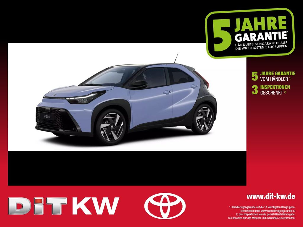Bild des Angebotes Toyota Aygo X 1.5 Lounge ACC LED Navi SHZ 2xKlima Kam.