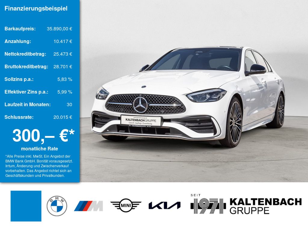 Bild des Angebotes Mercedes-Benz C 220 d AMG Line PANO HUD LED NIGHT PAKET NAVI