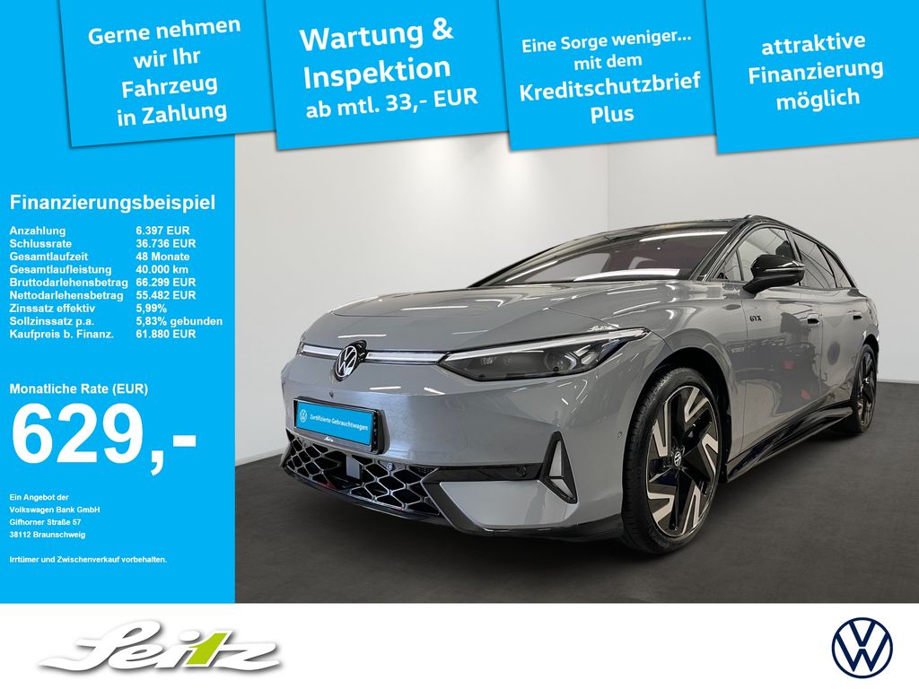 Bild des Angebotes Volkswagen ID.7 Tourer 4M GTX *HEAD-UP*AHK*PANO*HARMAN*MATR