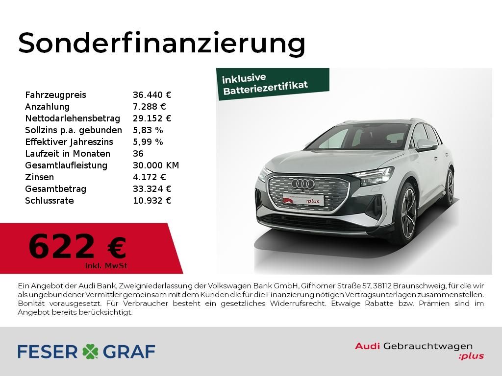 Bild des Angebotes Audi Q4 e-tron 40 AHK/Pano./SONOS/Matrix/Kamera/21"