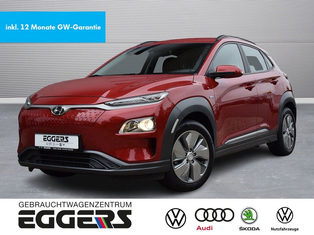 Bild des Angebotes Hyundai Kona Elektro 2WD 39,2kWh *RüKam*Keyless*Sitzhzg*