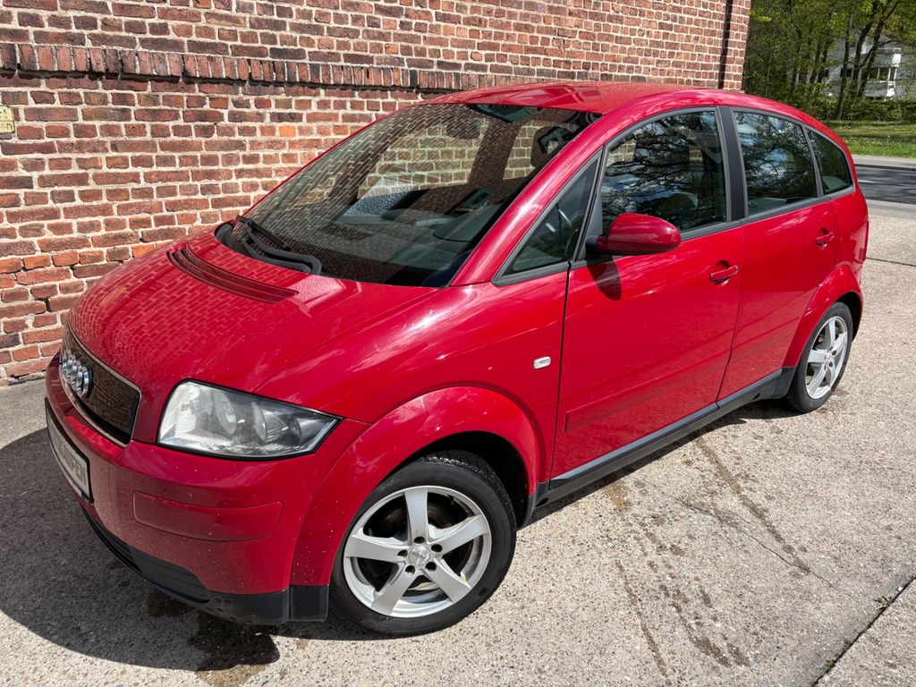 Bild des Angebotes Audi A2 1.4 I . Hand 8 fach bereift Klimaautomatik