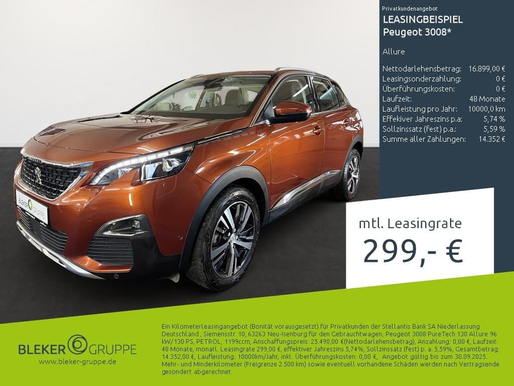 Bild des Angebotes Peugeot 3008 Allure