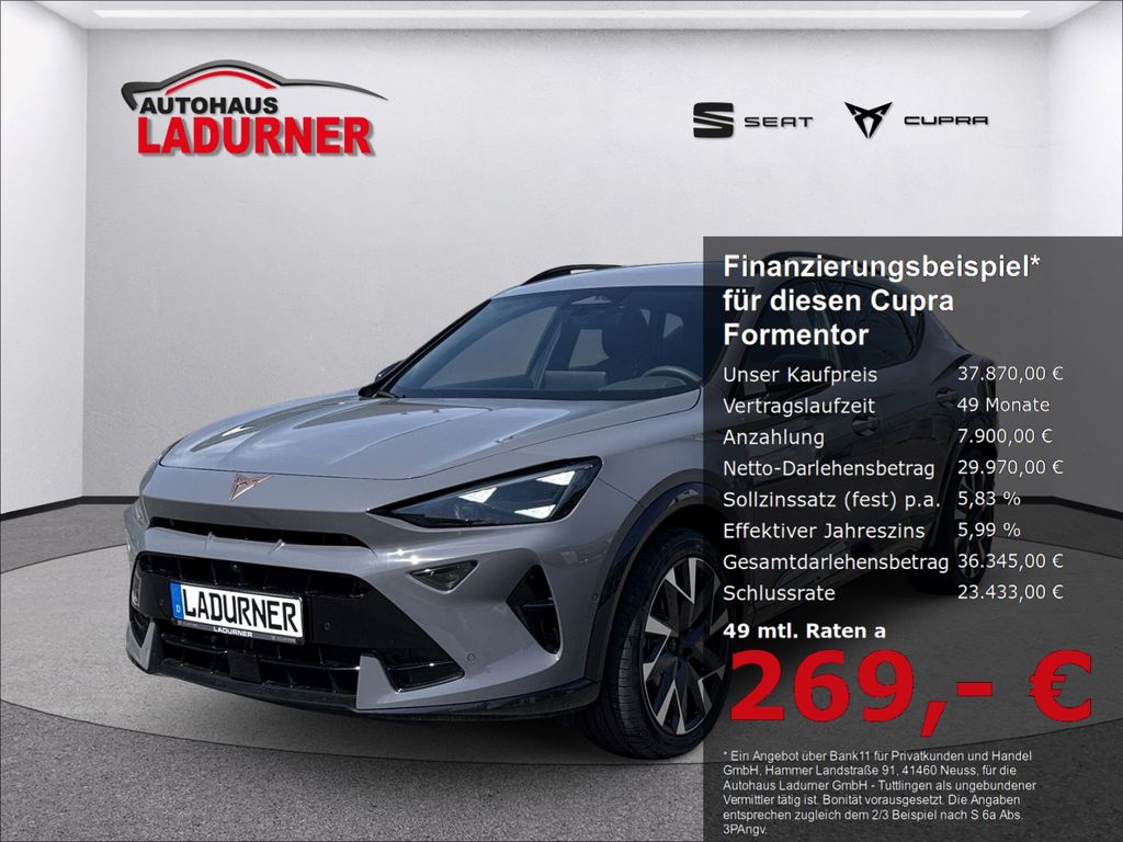 Cupra Formentor 2.0 TSI 150 kW 4Drive *AHK-el. klappb.