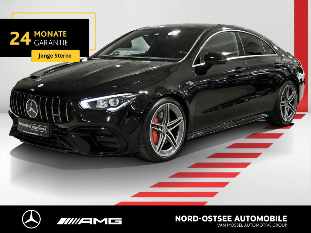 Bild des Angebotes Mercedes-Benz CLA 45 S AMG 4M LED BURMESTER DAB NAVI SITZHZG