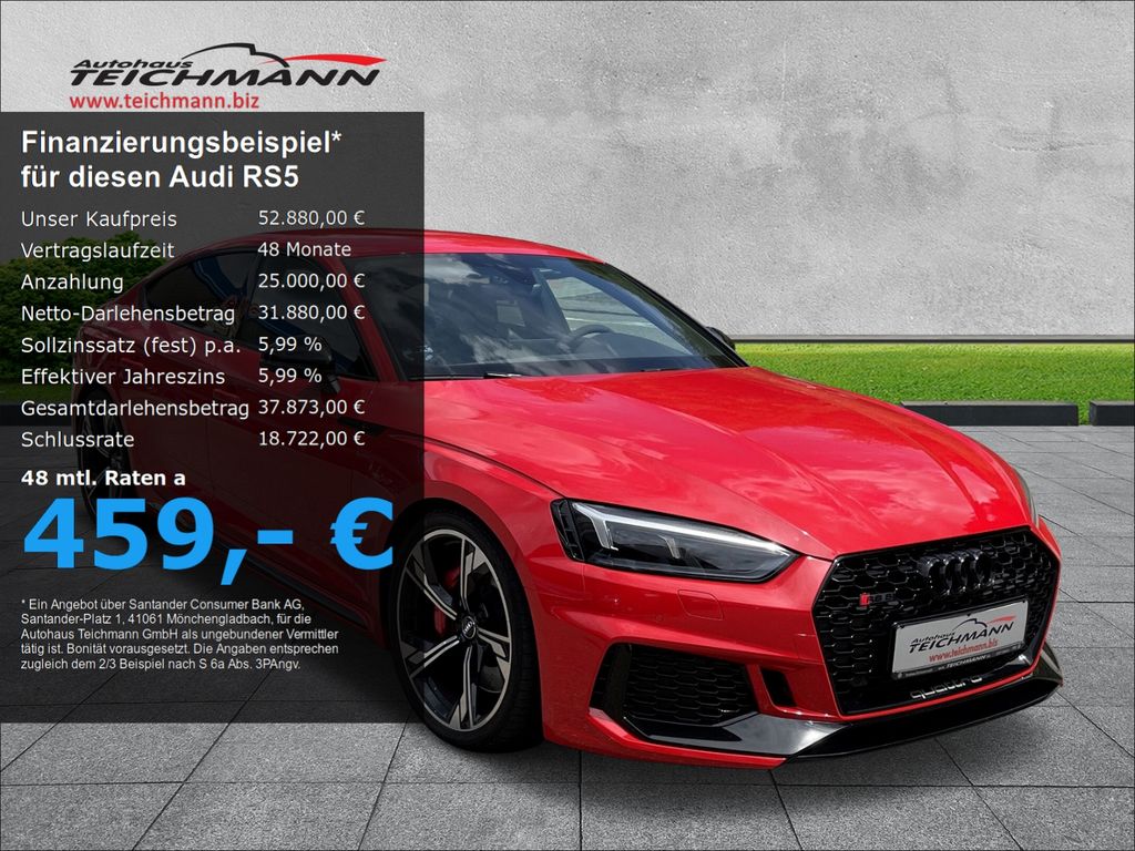 Bild des Angebotes Audi RS5 Sportback 2.9 TFSI quattro +RSPerf+Navi+Blac