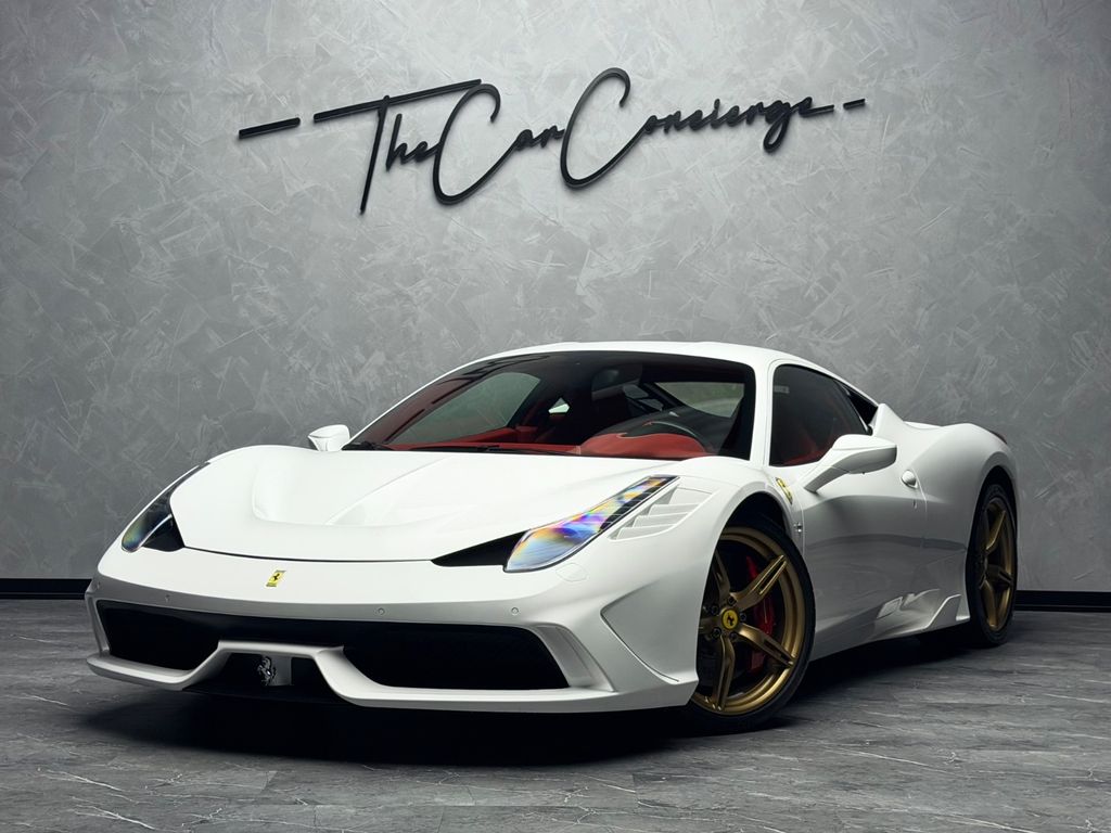 Ferrari 458 Speciale LIFT 4-PUNKT LEDER DEUTSCH