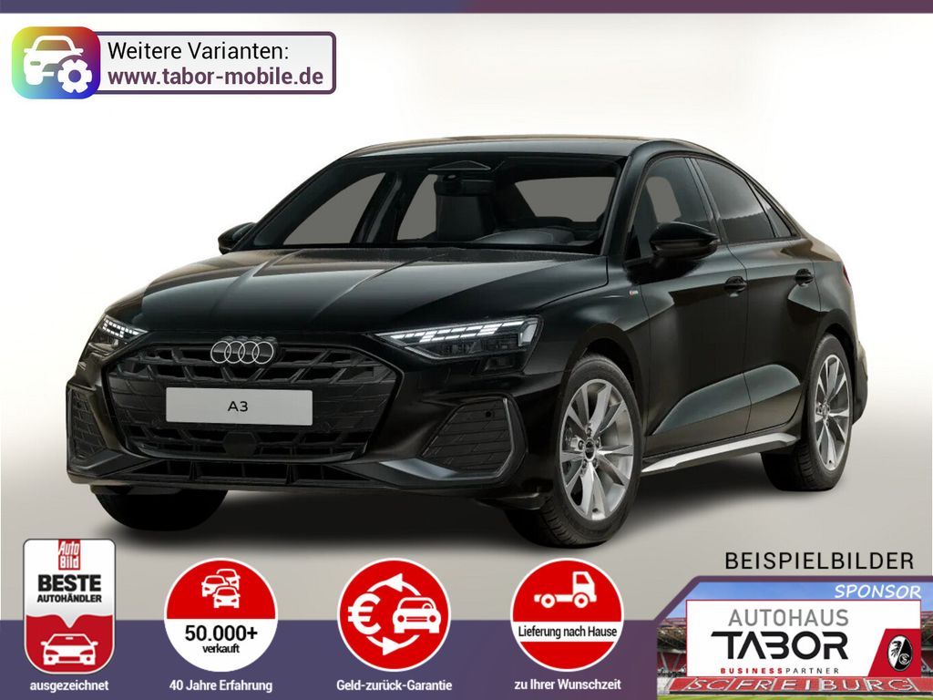 Bild des Angebotes Audi A3 Lim S tronic S line Nav KlimaP LED+ UVP-26%*