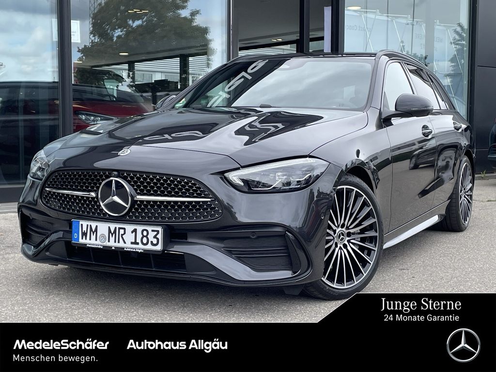 Bild des Angebotes Mercedes-Benz C 200 T AMG Night AdvPlus Dist AHK Memo 360° 19"