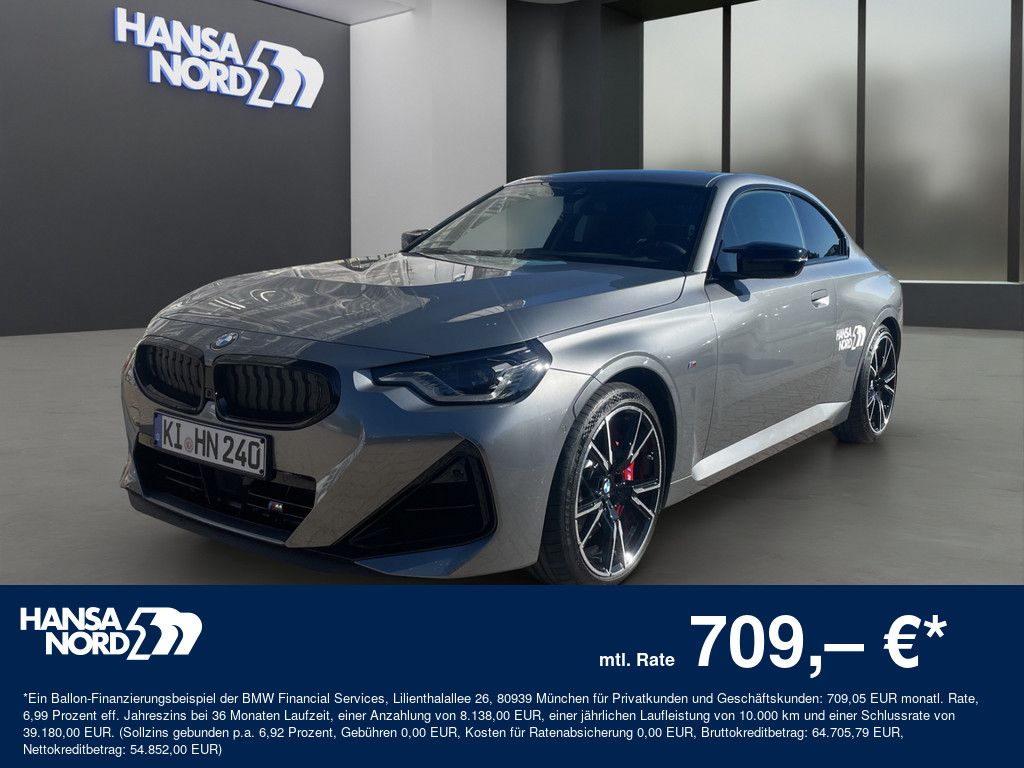 Bild des Angebotes BMW M240i xDrive LED NAVI HGSD 360° H/K PDC 19" AHK