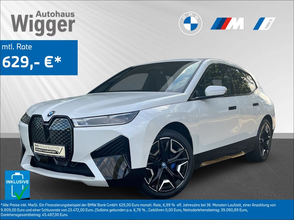Bild des Angebotes BMW iX Ed. Sport xDrive40/AHK/HarmanKardon/ACC/Leder