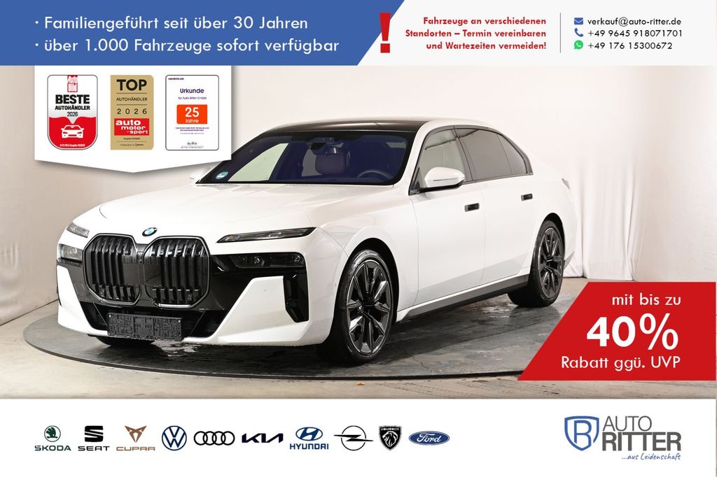 Bild des Angebotes BMW 740 740d xDrive M Sport ACC|Stand-Hzg|AHK|RFK...