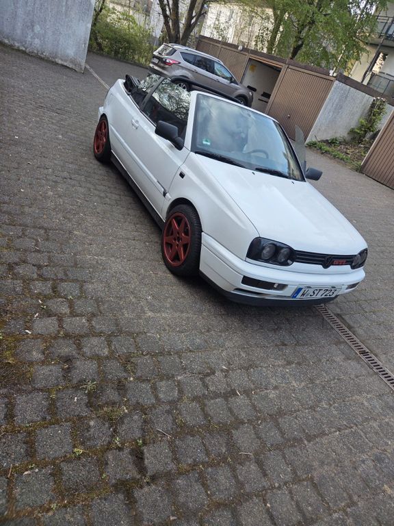 Volkswagen Golf 3 Cabriolet GTI, 2.0 Liter, TÜV neu