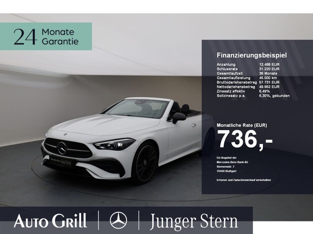 Bild des Angebotes Mercedes-Benz CLE 300 4M Cabrio AMG Night Burm Sitzlüftung HuD