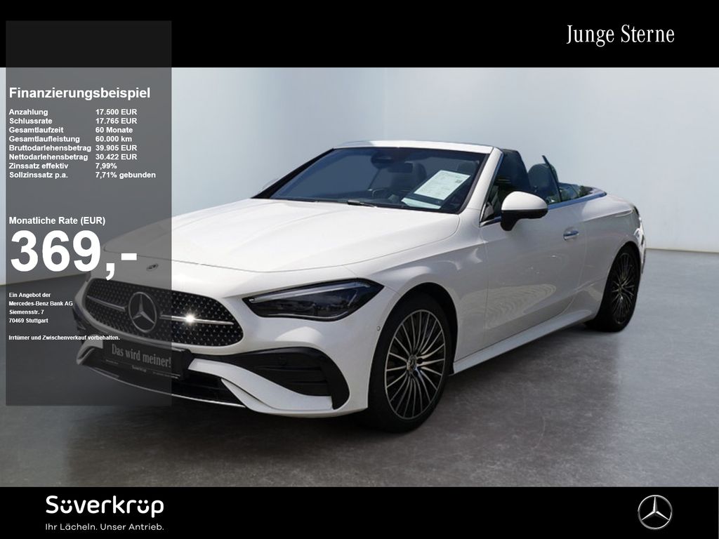 Bild des Angebotes Mercedes-Benz CLE 220 d Cabrio , AMG MEMO KAMERA SPUR PDC SHZ