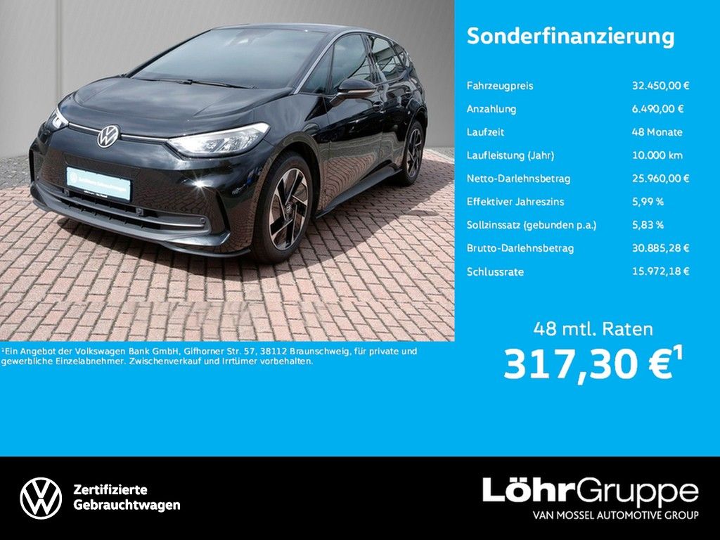 Bild des Angebotes Volkswagen ID.3 Pro 150 kW 18" ACC NAVI Rückfahrkamera SHZ