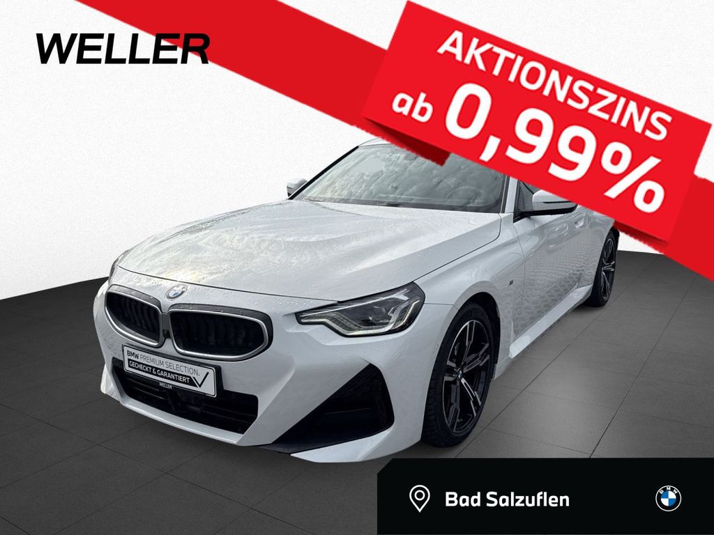 Bild des Angebotes BMW 220d Coupé M Sport 360° AHK HUD DrAs adptLED