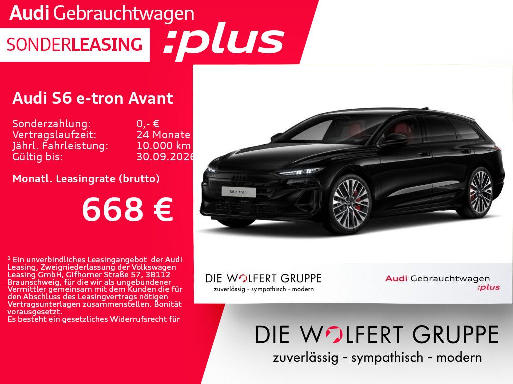 Bild des Angebotes Audi S6 Avant e-tron SITZBELÜFTUNG*HUD* AHK*360°*B&O