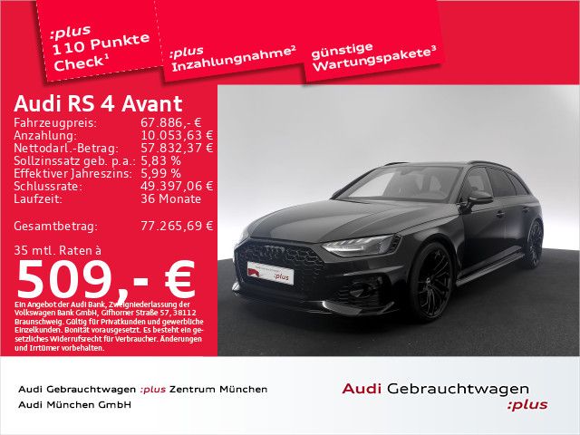 Bild des Angebotes Audi RS4 Avant Pano/Matrix/B&O/HuD