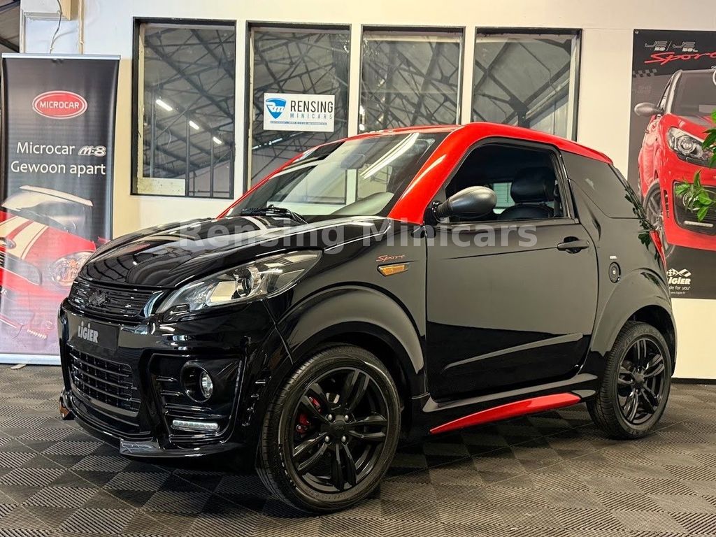 Bild des Angebotes Ligier JS50 SPORT Black on Red Mopedauto Microcar 45 KM