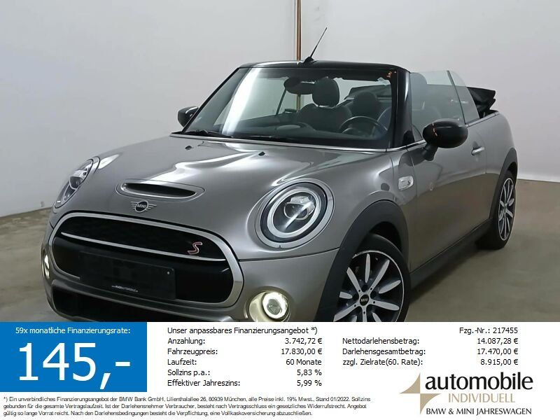 Bild des Angebotes MINI Cooper S Cabrio Chili Navi LED Adap.Fahrwerk