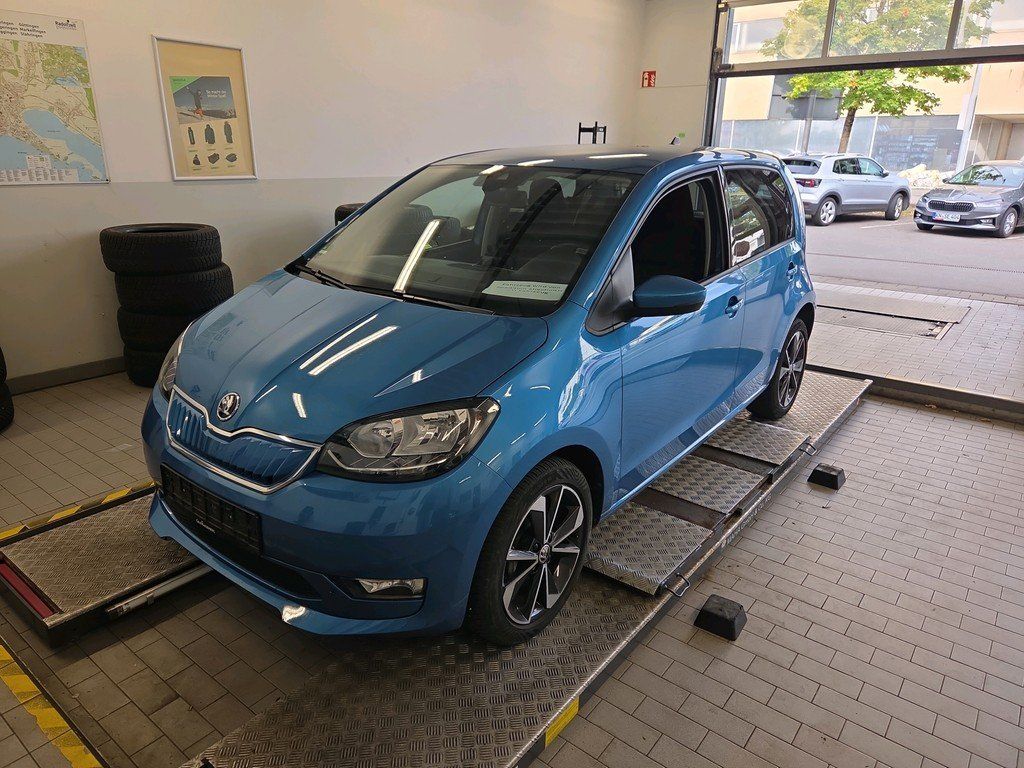 Skoda E-Citigo 61kW Style GRA Klima Einparkhilfe hi.