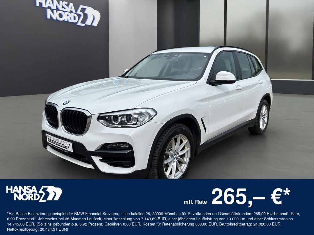 Bild des Angebotes BMW X3 xDrive20d ADVANTAGE LED NAVI KAMERA PDC 18"