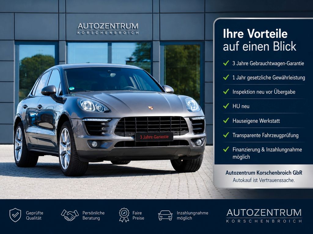 Porsche Macan S Allrad Kamera PASM MIT 3 JAHREN GARANTIE