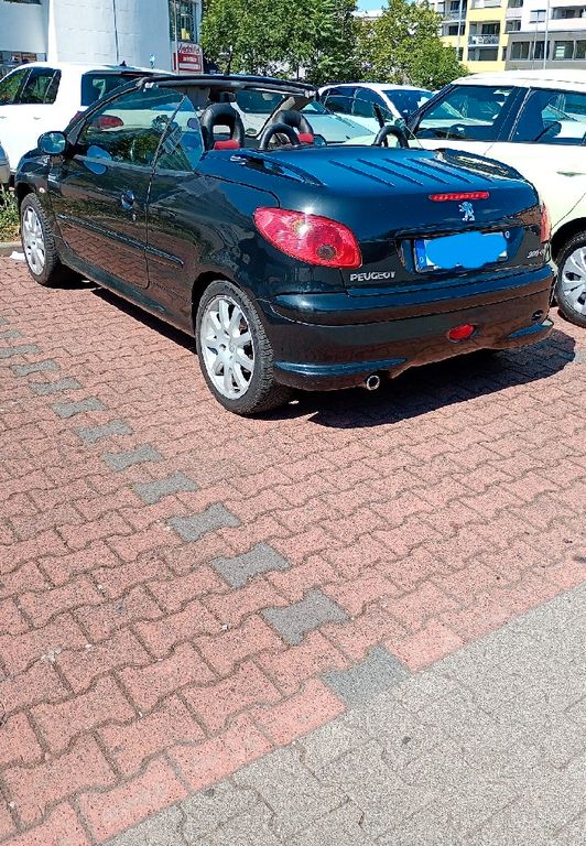 Bild des Angebotes Peugeot 206 CC Sport 110 Nacht Schwarz Sport