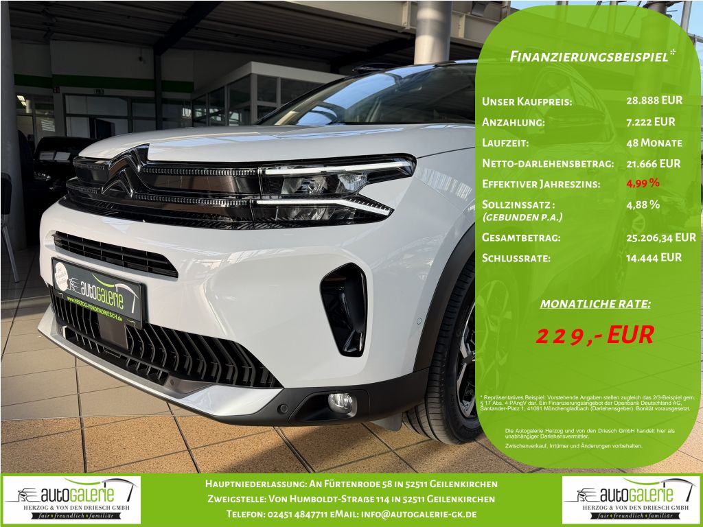 Bild des Angebotes Citroën C5 Aircross BlueHDI 130 S&S EAT8 MAX
