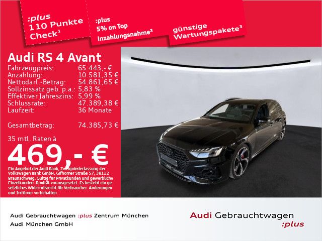 Bild des Angebotes Audi RS4 Avant tiptr. RS-AGA/Virtual+/Kamera/Navi+