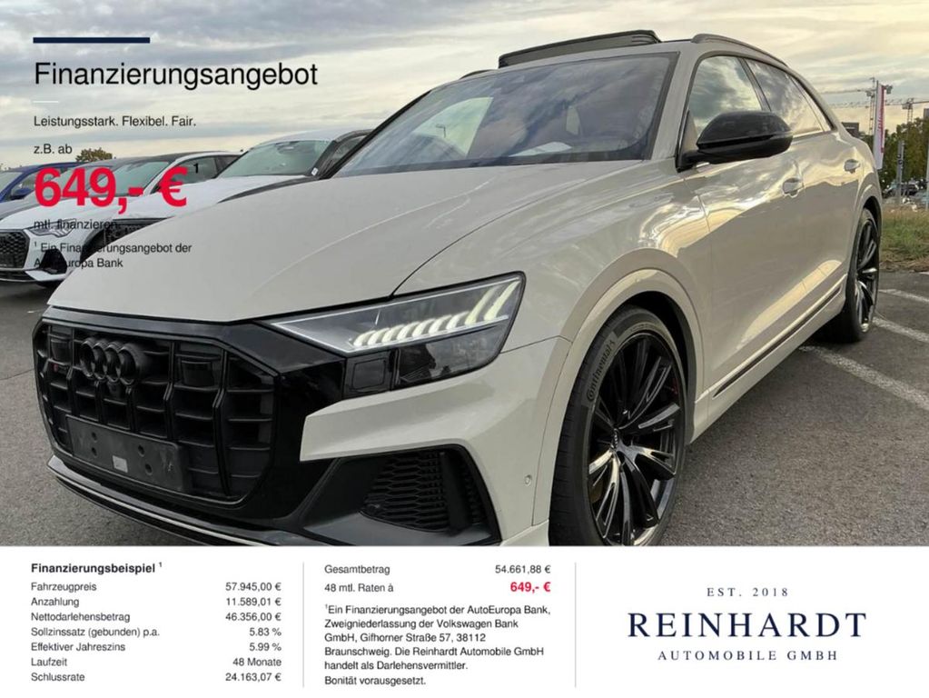 Bild des Angebotes Audi SQ8 TFSi BLACK ACC/HuD/PANO/BELÜFT/360°/S-SITZE
