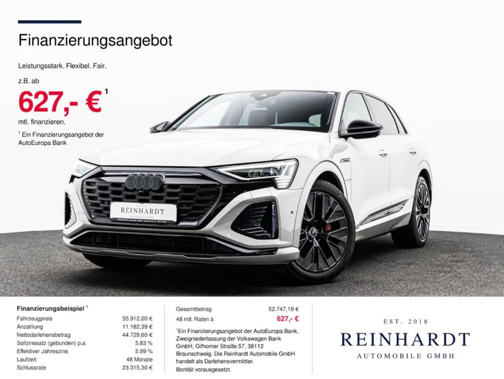 Audi Q8 E-TRON 55 2x S LINE 21Z./BLACK ACC/SIDE/360°