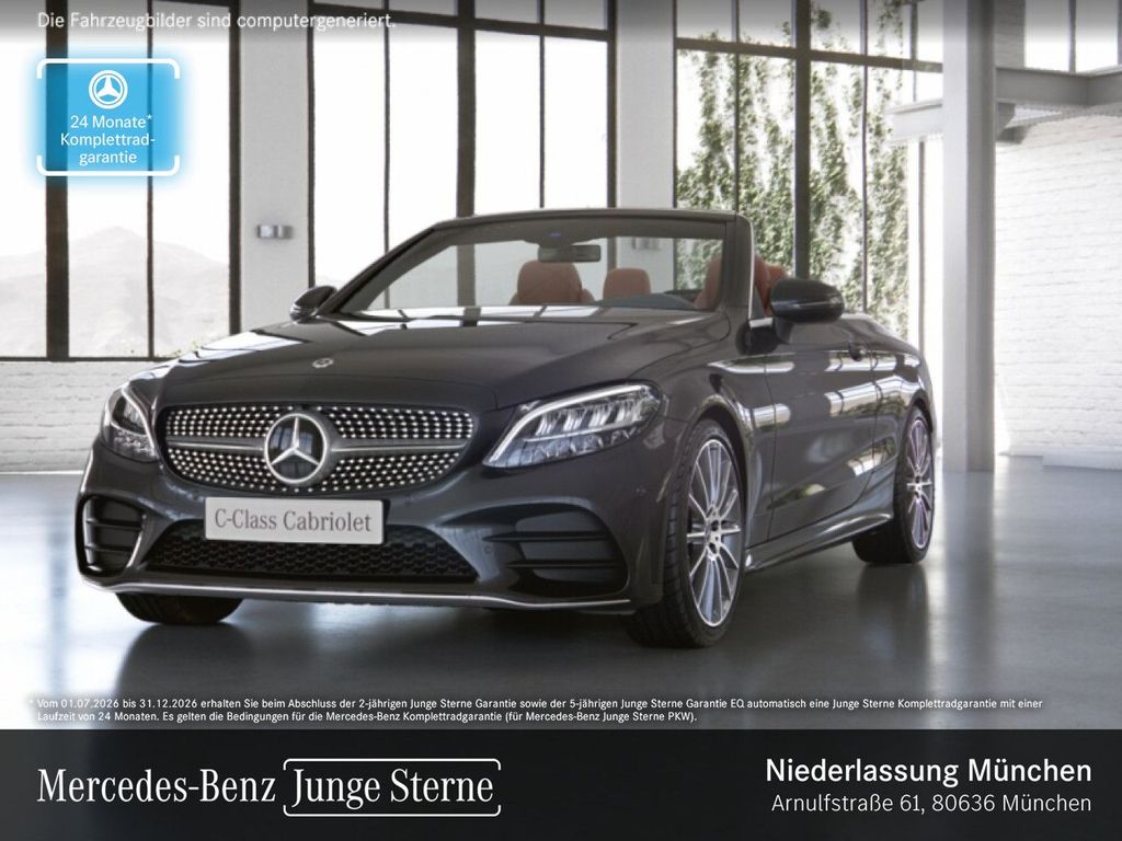 Bild des Angebotes Mercedes-Benz C 400 4M Cabrio AMG/LED/AHK/Distr/AdvSound/Ambie