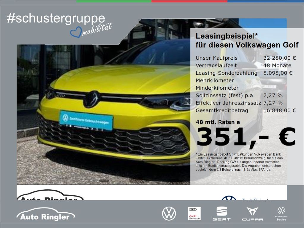 Bild des Angebotes Volkswagen Golf VIII GTD TDI*DSG IQ-LED Panodach R-Kam 19*