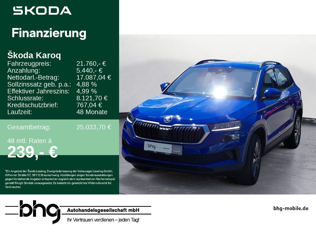 Bild des Angebotes Skoda KAROQ CLEVER 2,0l TDI