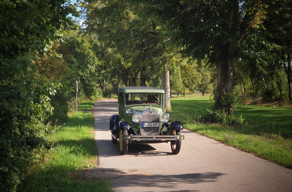 Bild des Angebotes Ford Model A "Special Coupé" mit Police Head