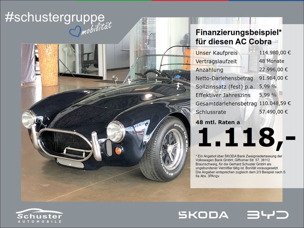 Bild des Angebotes AC Cobra 427 V8 5.8l*Connolly-Leder Willans-Gurte