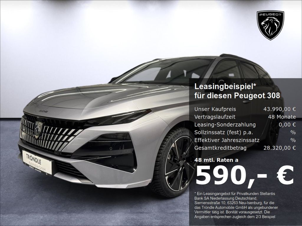 Bild des Angebotes Peugeot 308 -E SW GT Navi  360 Kamera Massagesitz LED El