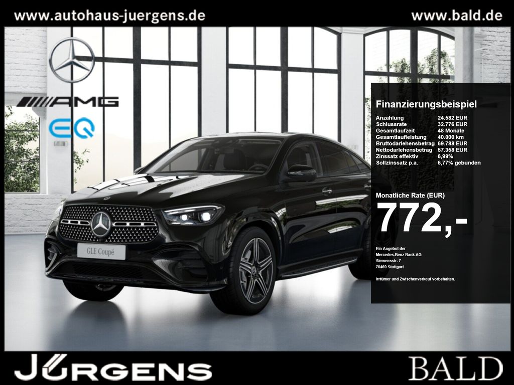 Bild des Angebotes Mercedes-Benz GLE 300 d 4M Coupé AMG-Sport/Pano/AHK/Sitzkl/MLB