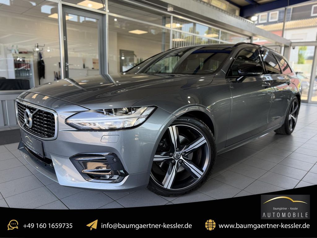 Bild des Angebotes Volvo V90 R-Design AWD 2.0d VIRT LED KAM H&K ACC MEM.