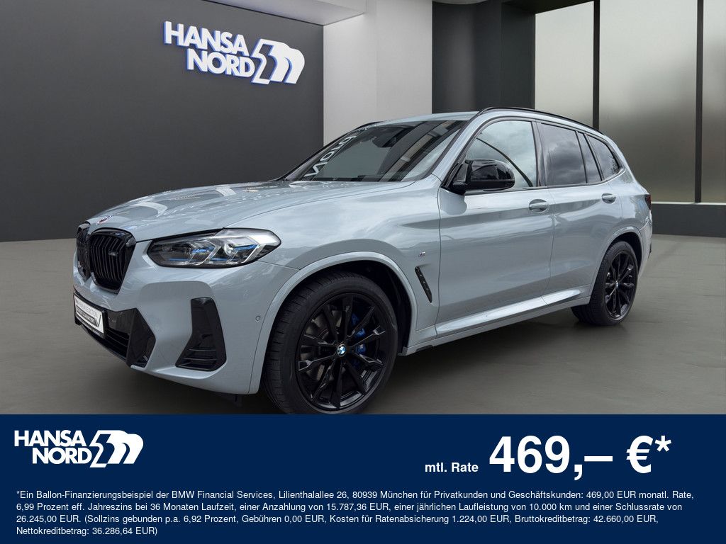 Bild des Angebotes BMW X3 M40i LASER NAVI HUD PANO 360° H/K 20" AHK
