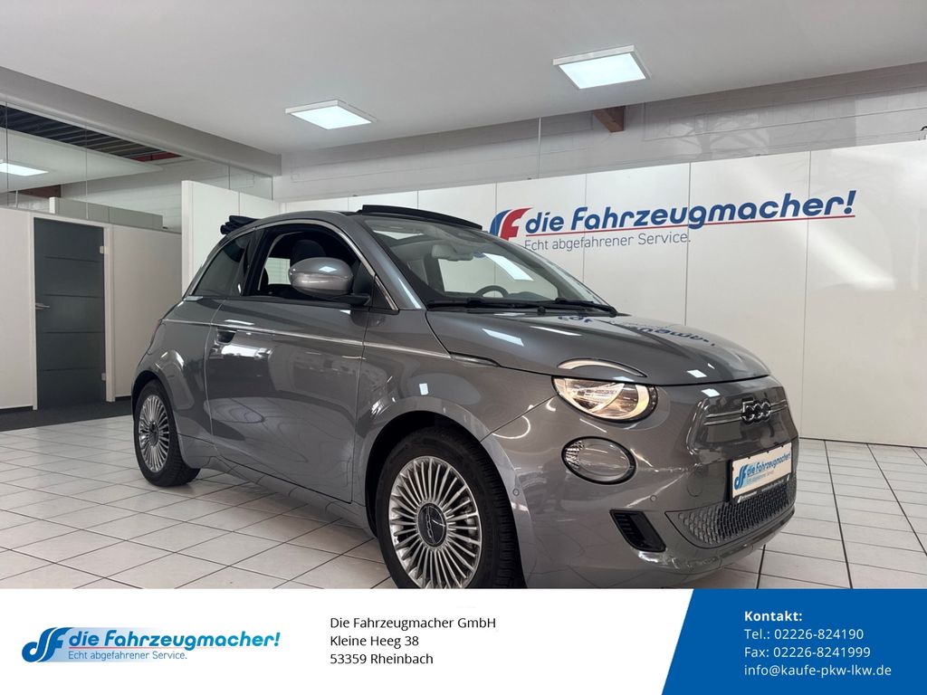 Bild des Angebotes Fiat 500 e CABRIO Sitzhzg CarPlay Kamera Klimaautom F
