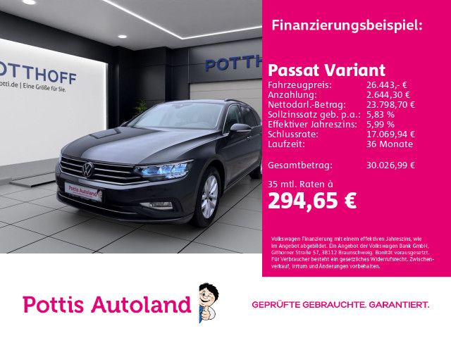Bild des Angebotes Volkswagen Passat Variant 1.5 TSI DSG BUSINESS AHK NAVI PDC