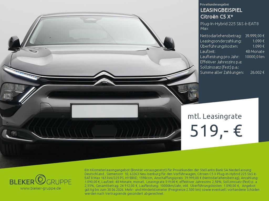 Bild des Angebotes Citroën C5 X Plug-In-Hybrid 225 S&S ë-EAT8 Max