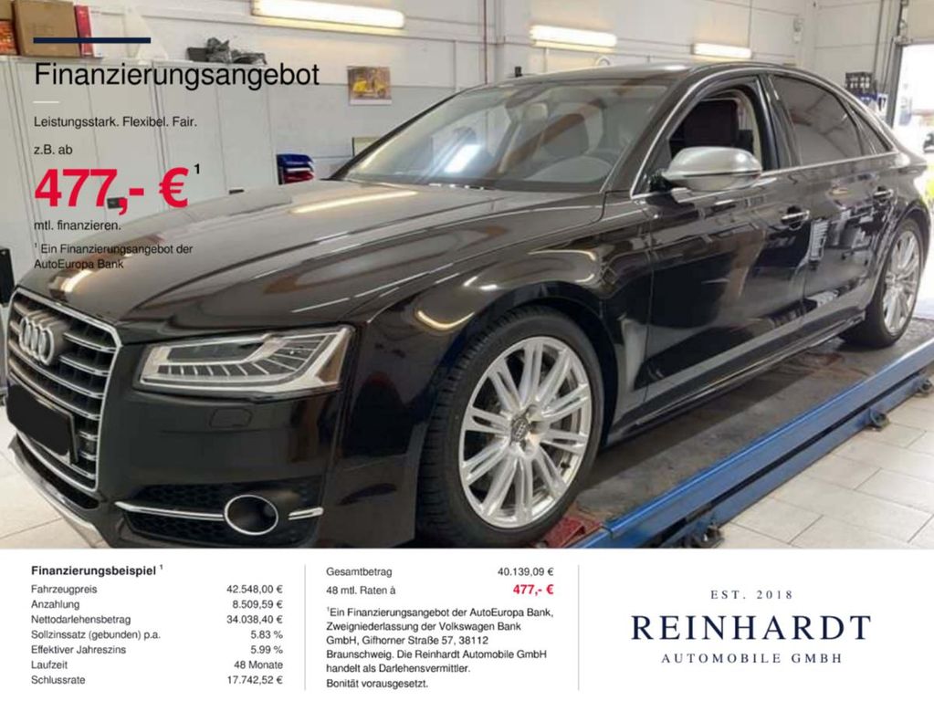 Bild des Angebotes Audi S8 4.0TFSi MATRIX/ACC/eGSD/StHz/360/EXCL/KERAMIK