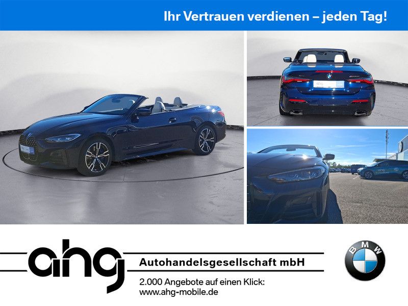 Bild des Angebotes BMW M440i xDrive Cabrio Navi Leder Panoramadach Blue